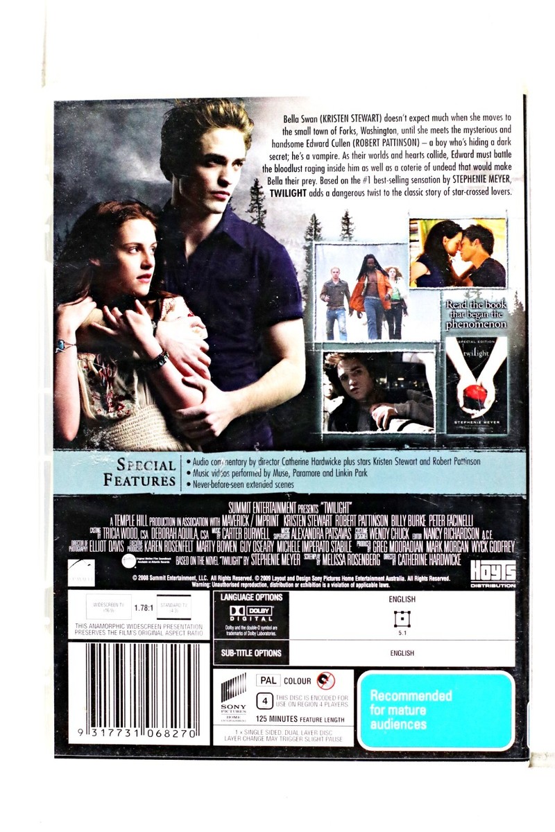Twilight (DVD 2008) 9317731068270 | eBay Australia