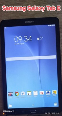 Samsung Galaxy Tab E Tablet 9,6 Zoll Wi-Fi Android 4 GB Schwarz gebraucht