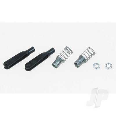 Dubro DB304 4-40 Quick Link (2 Stück) Federstahl Hardware für RC Modellflugzeuge