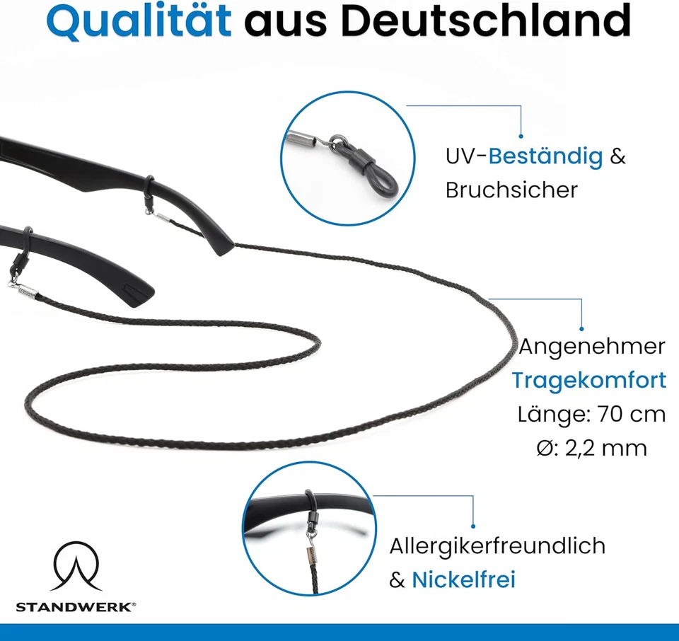 Brillenband Herren Made in Germany UV-beständiges Brillengummi - Bild 4 von 4