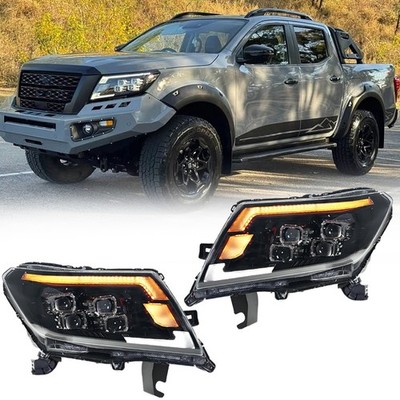 Paar LED-Scheinwerfer für Nissan Navara NP300 2016 2017 2018 2019 2020 2021 2022