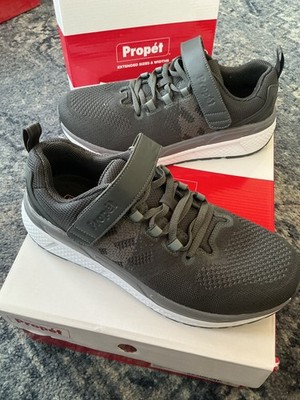 Men s Propet Ultra 267 Walker Strap Diabetic Super  Depth approved Grey 10 EEE