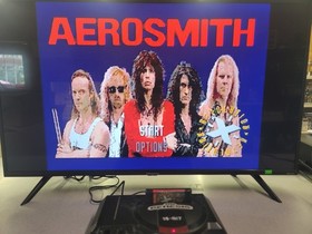 SEGA GENESIS - AEROSMITH: REVOLUTION X - CART ONLY - TESTED/WORKING - FREE SHIP