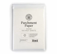 Half-Sheet Baking Parchment Paper