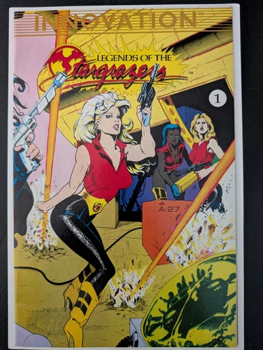 LEGENDS OF THE STARGRAZERS #1 INNOVATION 1989 EARLY ADAM HUGHES