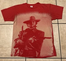 Vintage Supreme FW2011 Man With No Name Clint Eastwood Shirt Large Good Bad Ugly