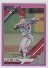 2019 Panini Donruss Holo Pink Aaron Nola #145 08jk