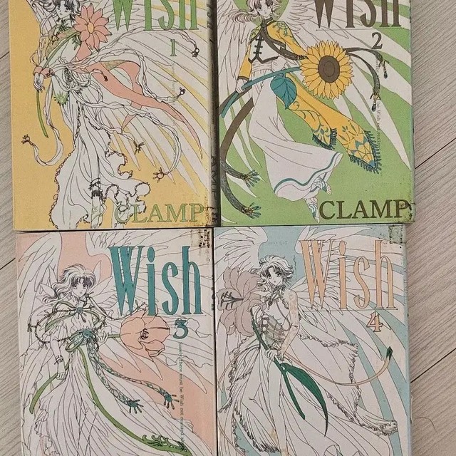 CLAMP WISH Manga Book 1995-1998 Out of Print