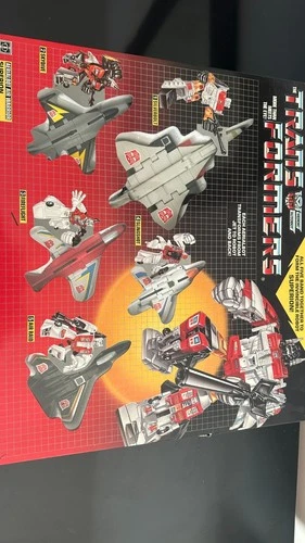 Vintage 1985 G1 Transformers SUPERION Aerialbot GIFT SET - 100% Complete Boxed