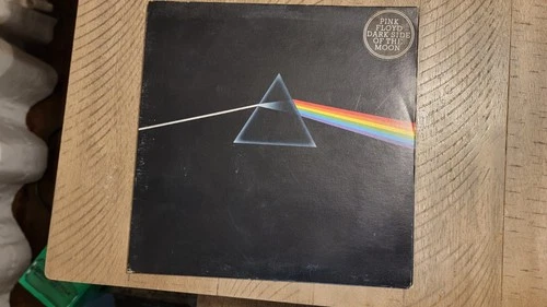 Pink Floyd - Dark Side of the Moon Vinyl Record LP 1973 Harvest SMAS-11163 VG+