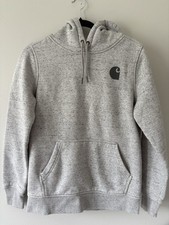 Carhartt Women  s Relaxed Fit size Small Hoodie Gray Speckled
