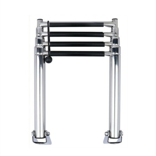 Telescoping Boat Ladder 4 Steps Stainless Steel Marine Ladder Boat/Yacht & - Picture 4 of 9