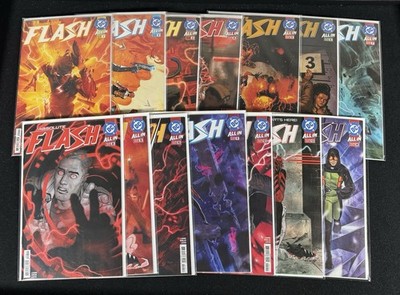 Absolute Flash 1 2 3 4 5 6 7 8 9 10 11 12 13 14 ALL 1st PRINT Complete Set Lot