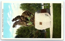 Postcard: Y-20 "Bucky" O'Neill Monument, Prescott, Arizona 75329-N