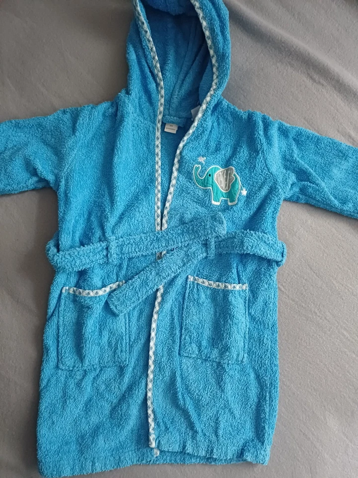 Bademantel Kinder Gr.104 , 100% Baumwolle