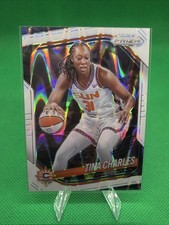 Tina Charles 2025 Panini Prizm WNBA #3 White Seismic - Connecticut Sun