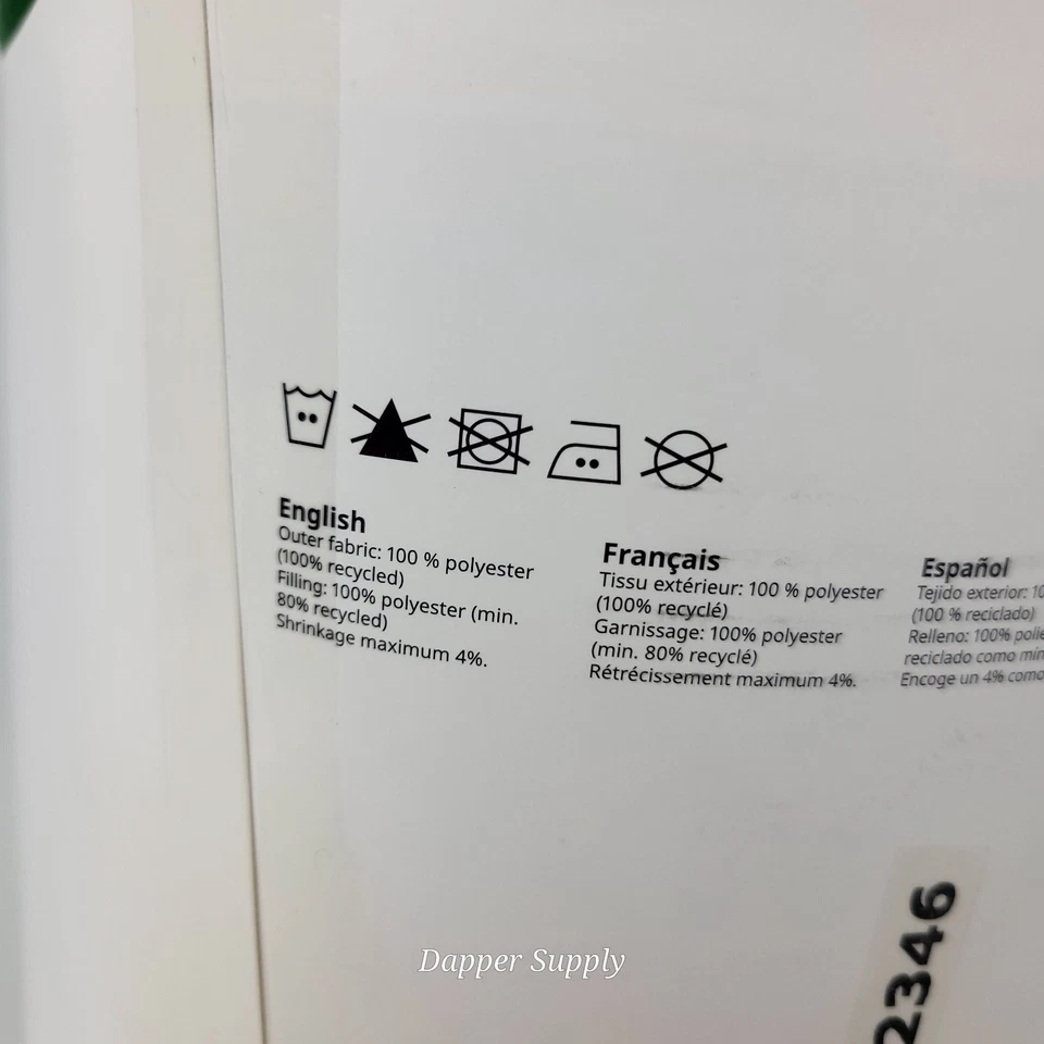 Colcha completa/queen IKEA TALLSVARMARE 90 x 94" patrón de retazos multicolor Foto 3 de 4