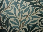 William Morris Willow Bough Midnight Wipe Clean Waterproof Tablecloth Fabric
