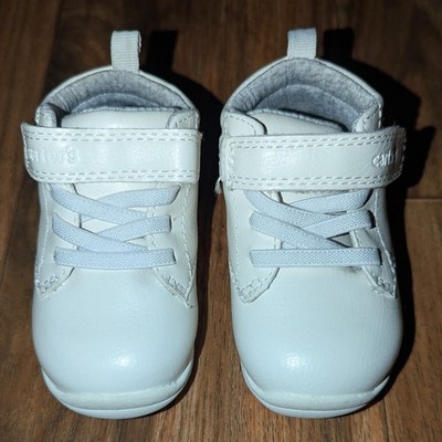 Carter's Every Step First Walker High-Top Sneakers White 3M