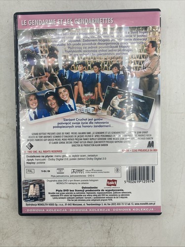 Zandarm Louis De Funes 6 DVD Box Set Serie Film PAL Tropez Zeni Kosmici Polnisch - Bild 11 von 20