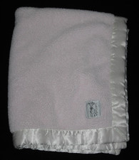 Little Giraffe Baby Blanket Pink Luxe Chenille Plush 30x34 Made in USA