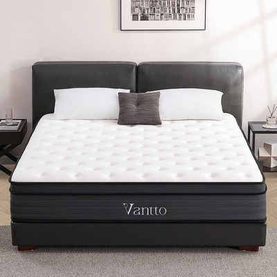 MEMORY FOAM MATTRESSES 12 Inch Hybrid Plush Full/King/Queen