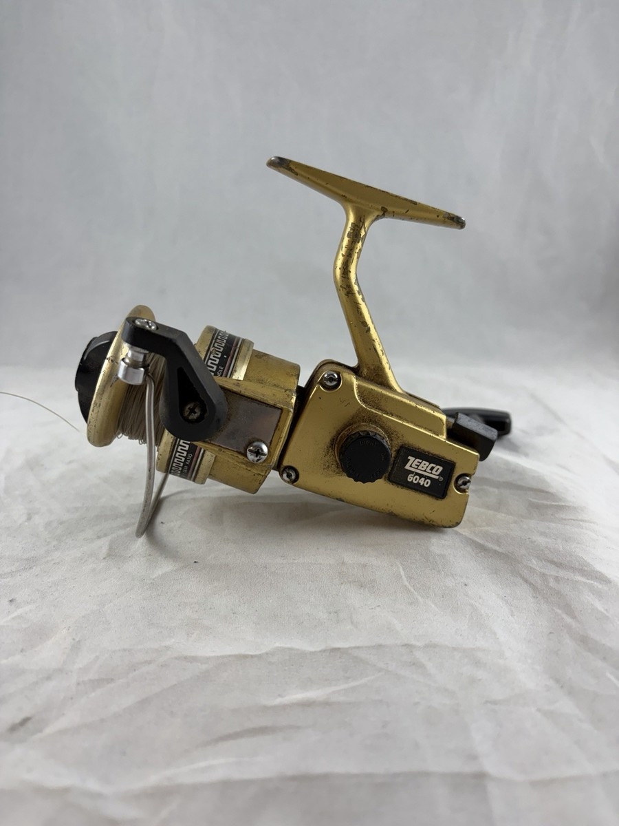Vintage Zebco 6040 High Speed Saltwater Ball Bearing Spinning Reel