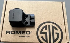 Sig Sauer Romeo X-Pro 1x24mm Red 2 MOA Dot Sight - Black (SORX1000)