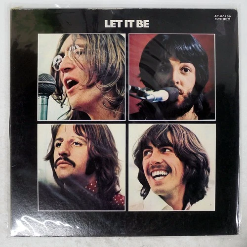 BEATLES LET IT BE APPLE AP80189 Japan VINYL LP