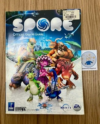 Spore Official Strategy Guide, no poster, used