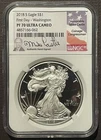 2018-S $1 SILVER AMERICAN EAGLE NGC PF70 First Day of Issue FDOI CASTLE : 07334
