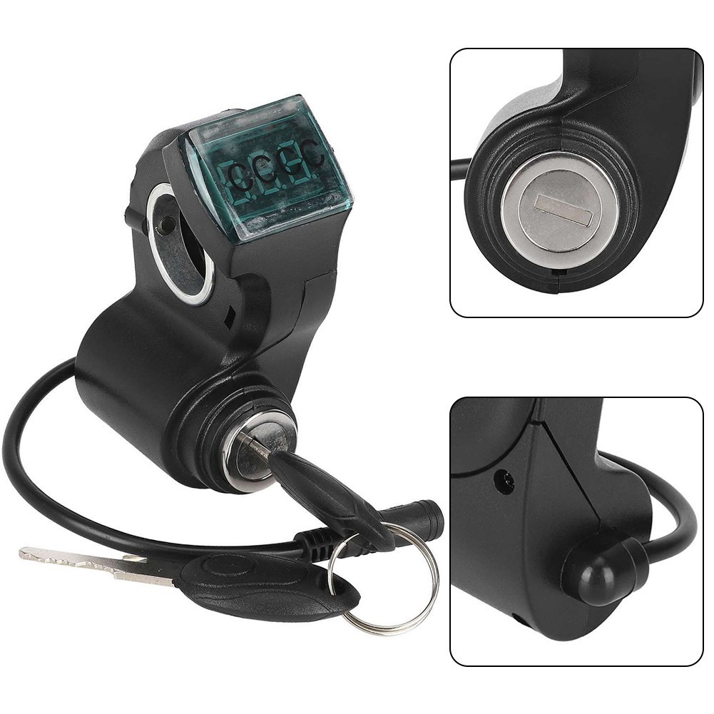 Handlebar Lock Switch for Kukirin G2 Pro Electric Scooter 3pin Display