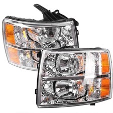Headlights For Chevy Silverado1500 2500 3500 2007-2014 Leftright Side Headlamps