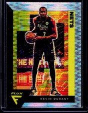 2020 Panini Flux Kevin Durant Pulsar Prizm #14 Brooklyn Nets