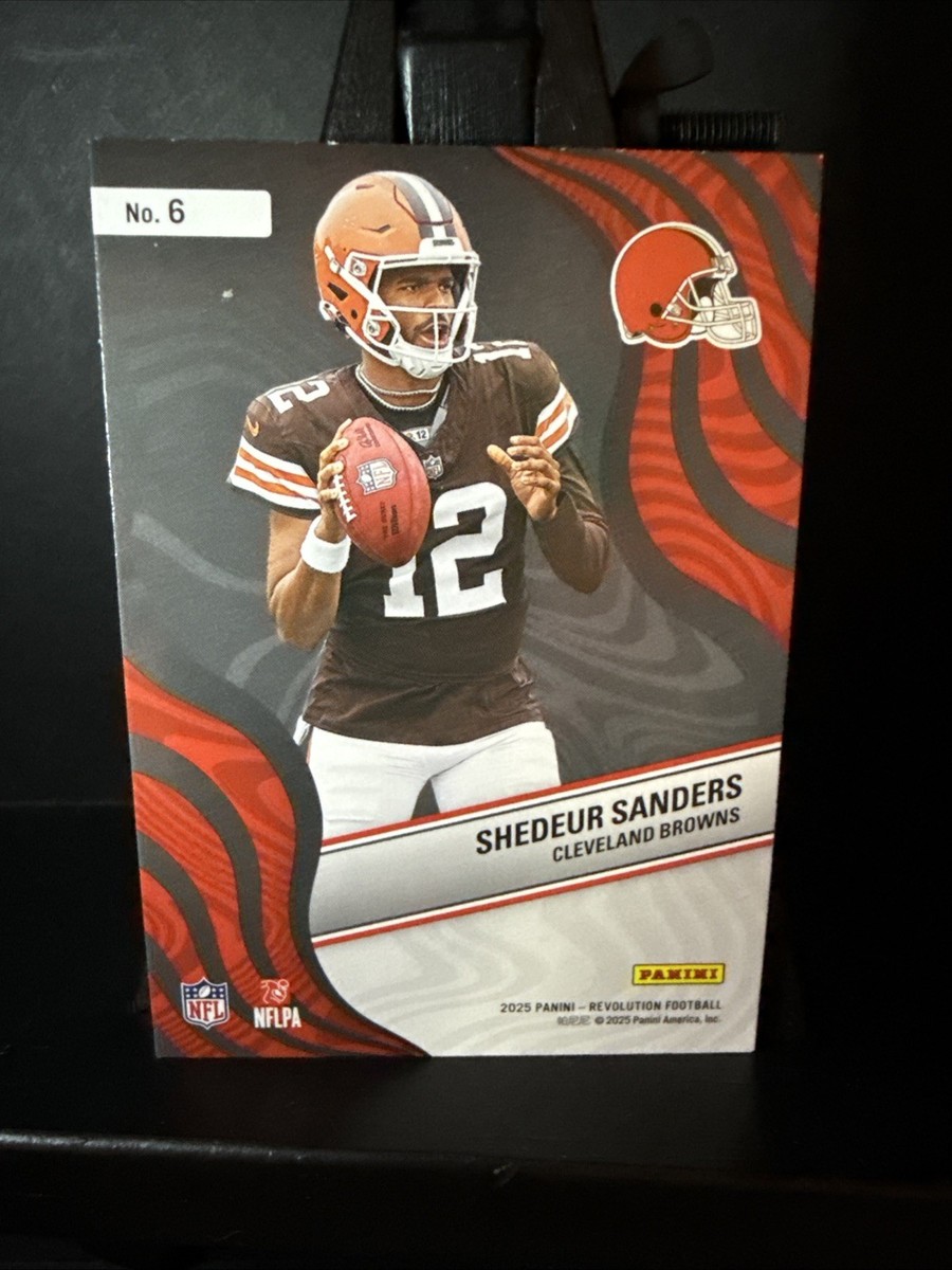 2025 Panini Revolution Football New Wave Insert Shedeur Sanders | eBay