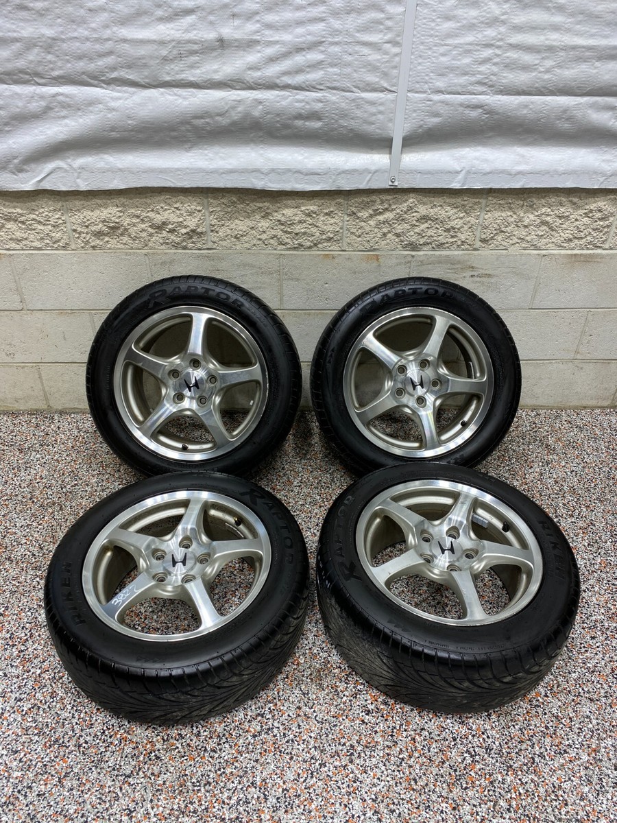 2000 HONDA S2000 AP1 WHEEL RIM SET FRONT REAR WHEELS (4) COMPLETE