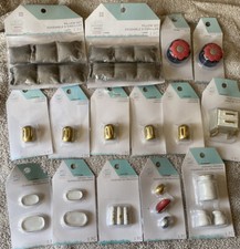 Nuevo Hágalo Usted Mismo Moderno Mini Casa de Muñecas Accesorio/Mueble - Lote Bandeja Puf Linternas
