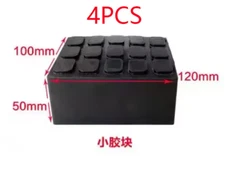 4PC Jack Stand Rubber Pad Car Lift For Jack Stands Floor Jacking Car Repair Tool