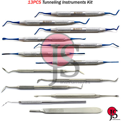Implant Tunneling Surgery Kit Gingival Sinus Lift Periotome Periodontal Knife