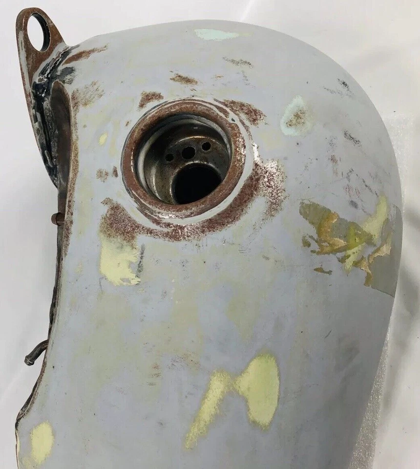 ИНДИЙСКИЙ МОТОЦИКЛ ГЛАВНЫЙ ВОЖДЬ БЕНЗОБАК ТОПЛИВО РАСТЯНУТО СПРАВА - НУЖДАЕТСЯ В РАБОТЕ - Изображение 3 из 4