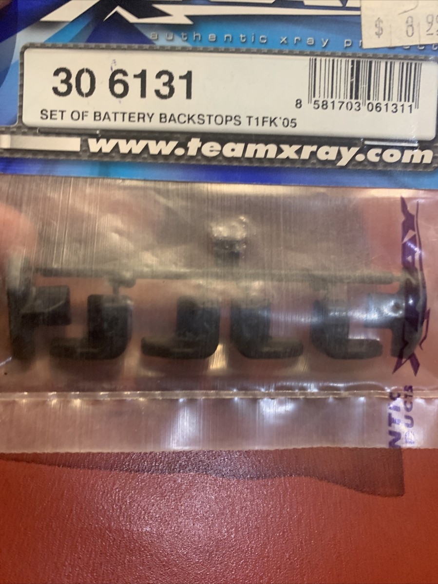 XRAY 306131 XRAY Set Of Battery Backstops T1Fk'05 - Rc Spares | eBay