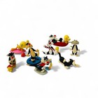 Lot of 8 Tweety & Sylvester Figurines – Looney Tunes Mini Pvc Toy Set Vintage Co