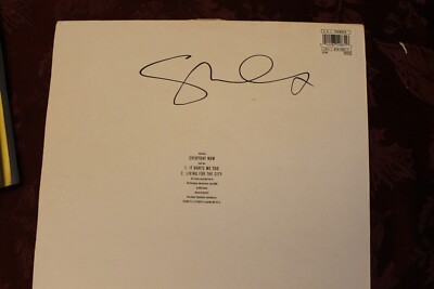 Texas ~ Everyday Now ~ 1989 Phonogram 12'' Single Vinyl SIGNED #485/5000