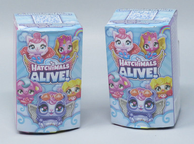 Lot of 2 New Hatchimals Alive Box with Hatchimals Colleggtibles & Accessories!
