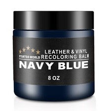 Leather Recoloring Balm, Navy Blue Leather Repair Kit for Furniture, Leather ...