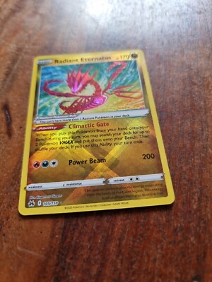 Pokémon TCG Radiant Eternatus Crown Zenith 105/159 Holo Radiant Rare