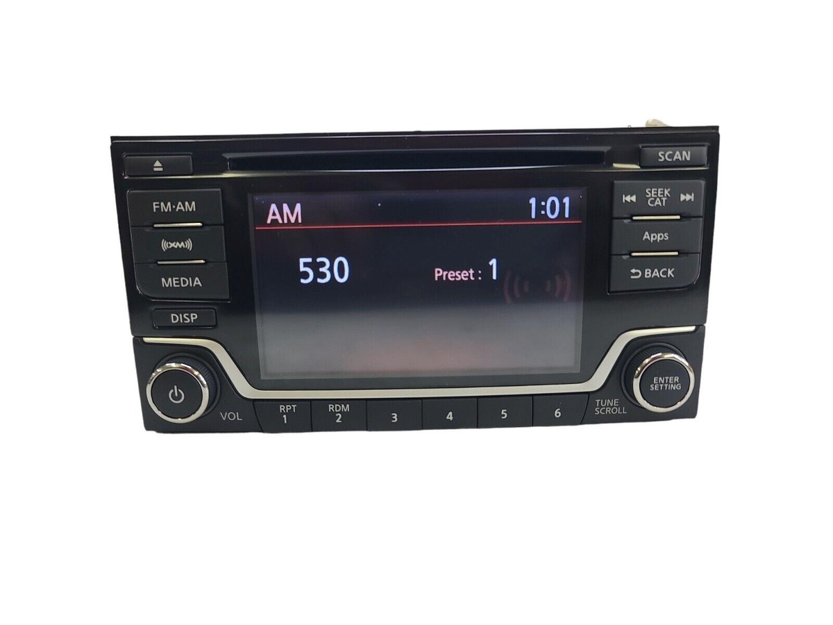 Nissan / Panasonic CD XM Am FM Radio Info Display 281854AF2A Cq