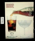 1966 Coca Cola Glass Vintage Print Ad 22115