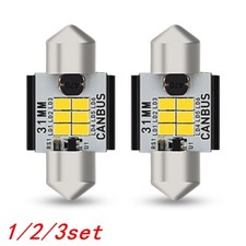 Auxito White 31mm Led De3175 Interior Dome Ceiling Read Light Lamp Super Bright