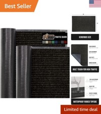 Ultra Strong Stain/Fade Resistant Doormat - Shoe Scraper - 2 Pack, 35x23